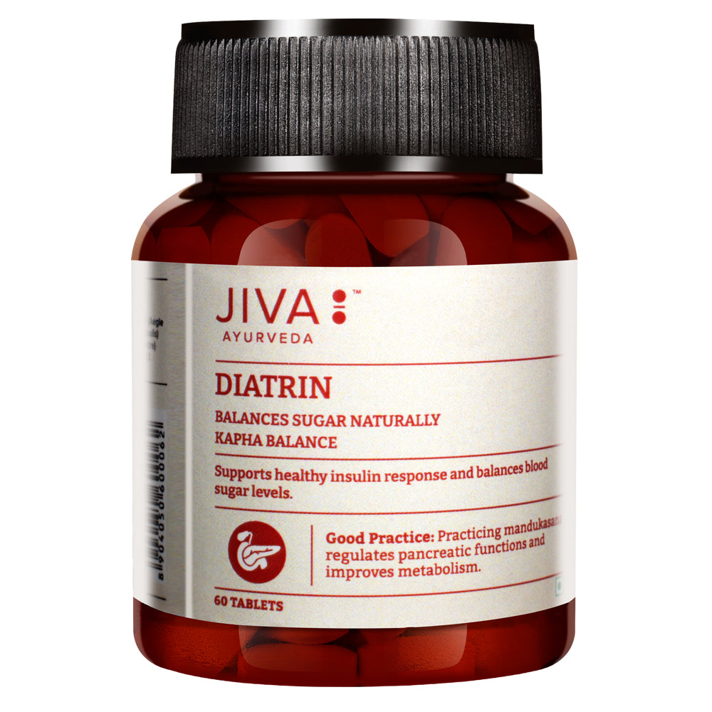 Jiva Ayurveda Diatrin Tablets - Indyancart