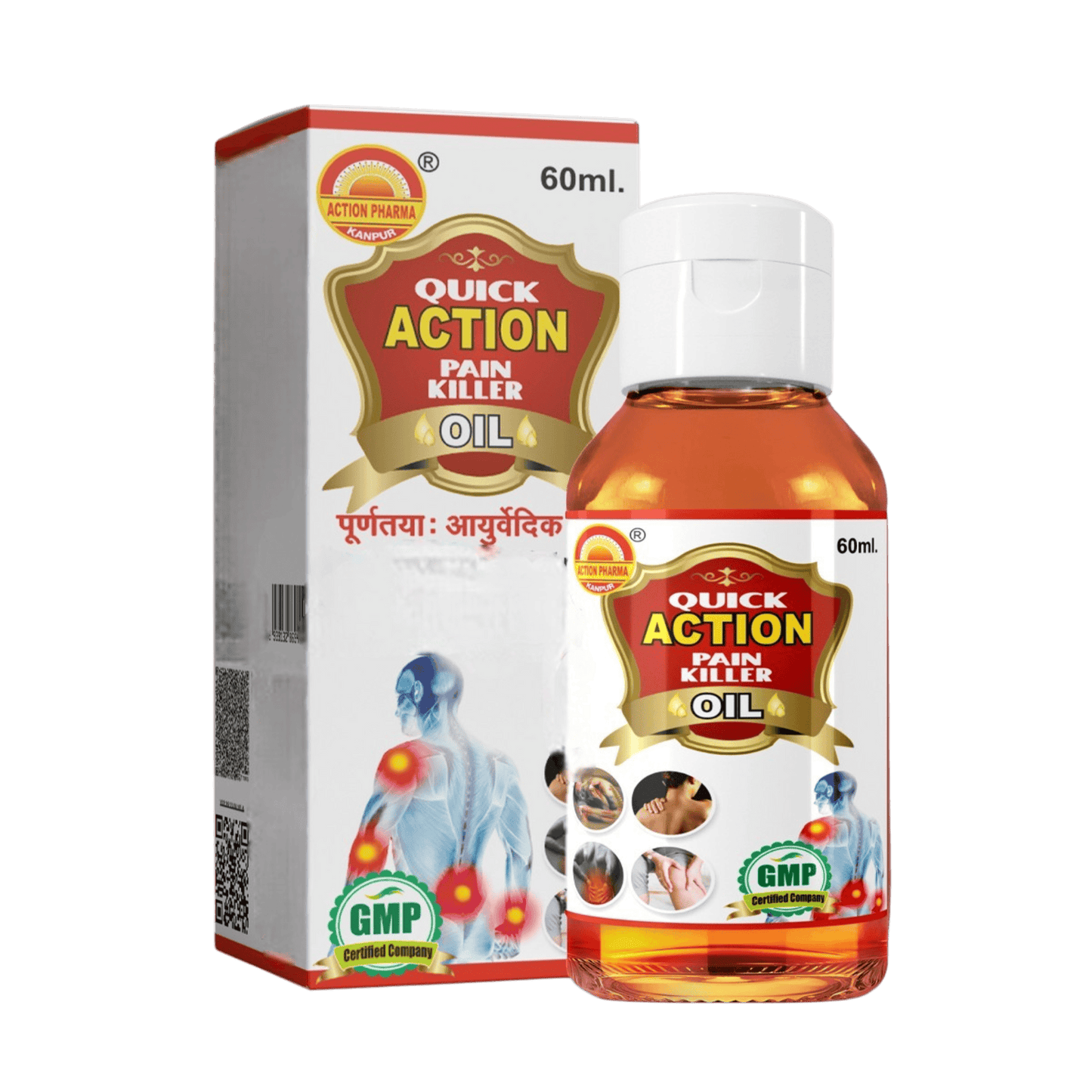 Action Pharma Quick Action Pain Killer Oil