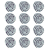 Confect Silver | Edible Metallic Sugar Roses Topper
