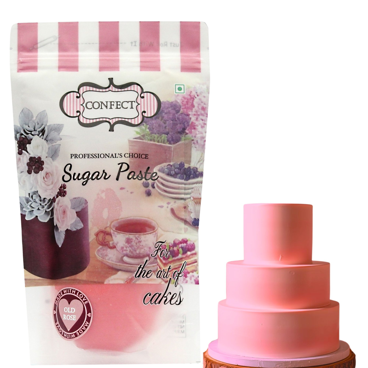 Confect Old Rose Fondant | Edible Sugarpaste