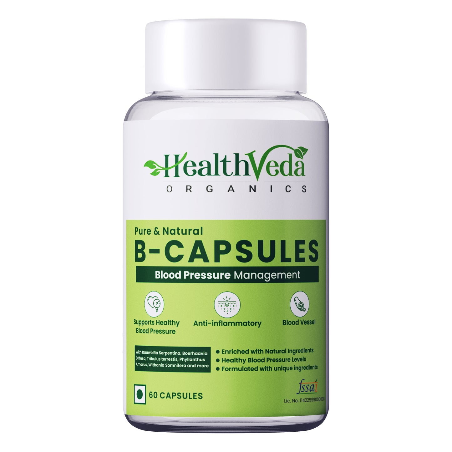Health Veda Organics B Capsules
