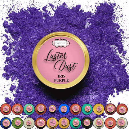 Confect Iris Purple | Edible Luster Dust