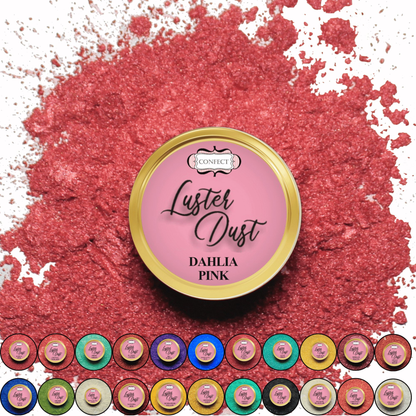 Confect Dahlia Pink | Edible Luster Dust