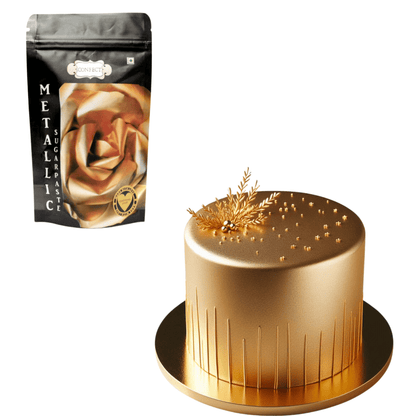 Confect Glistening Gold | Edible Sugar Paste