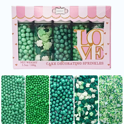 Confect St. Patrick's Sprinkles Multipack 7