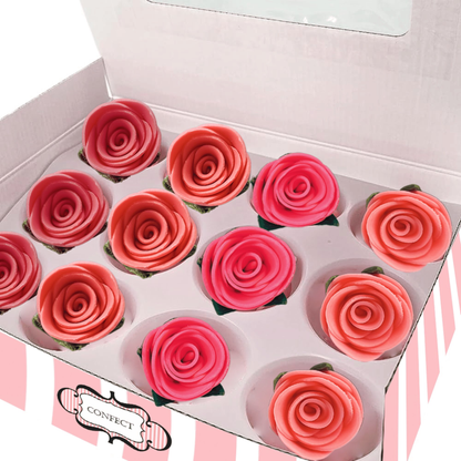 Confect Ombre- 1 | Edible Sugar Roses Topper