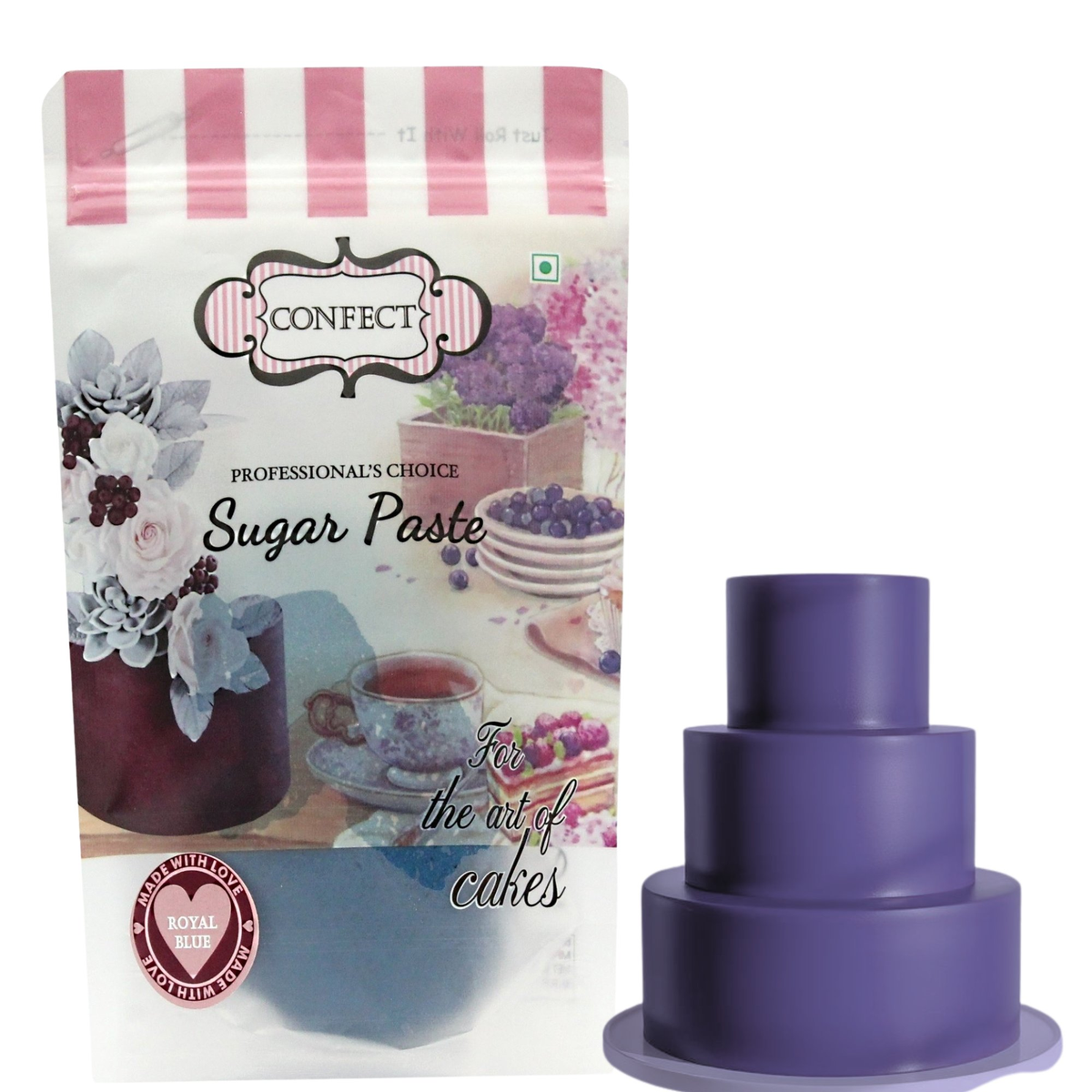 Confect Electric Purple Fondant | Edible Sugarpaste