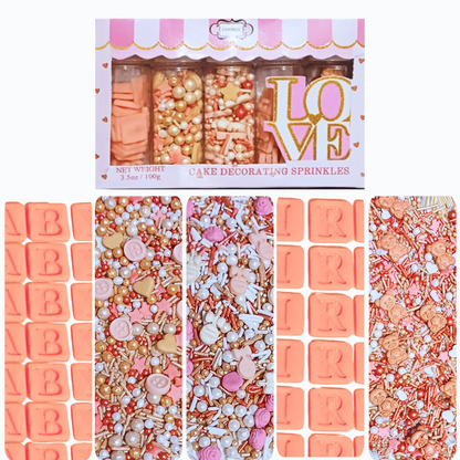 Confect Girls Baby Shower Sprinkles | Edible Sprinkles