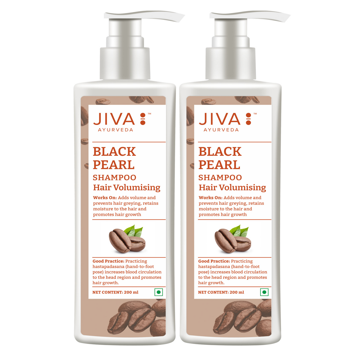 Jiva Ayurveda Black Pearl Shampoo - Herbal Haircare