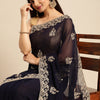 Dhiyona KS Women's Embroidered Ethnic Saree
