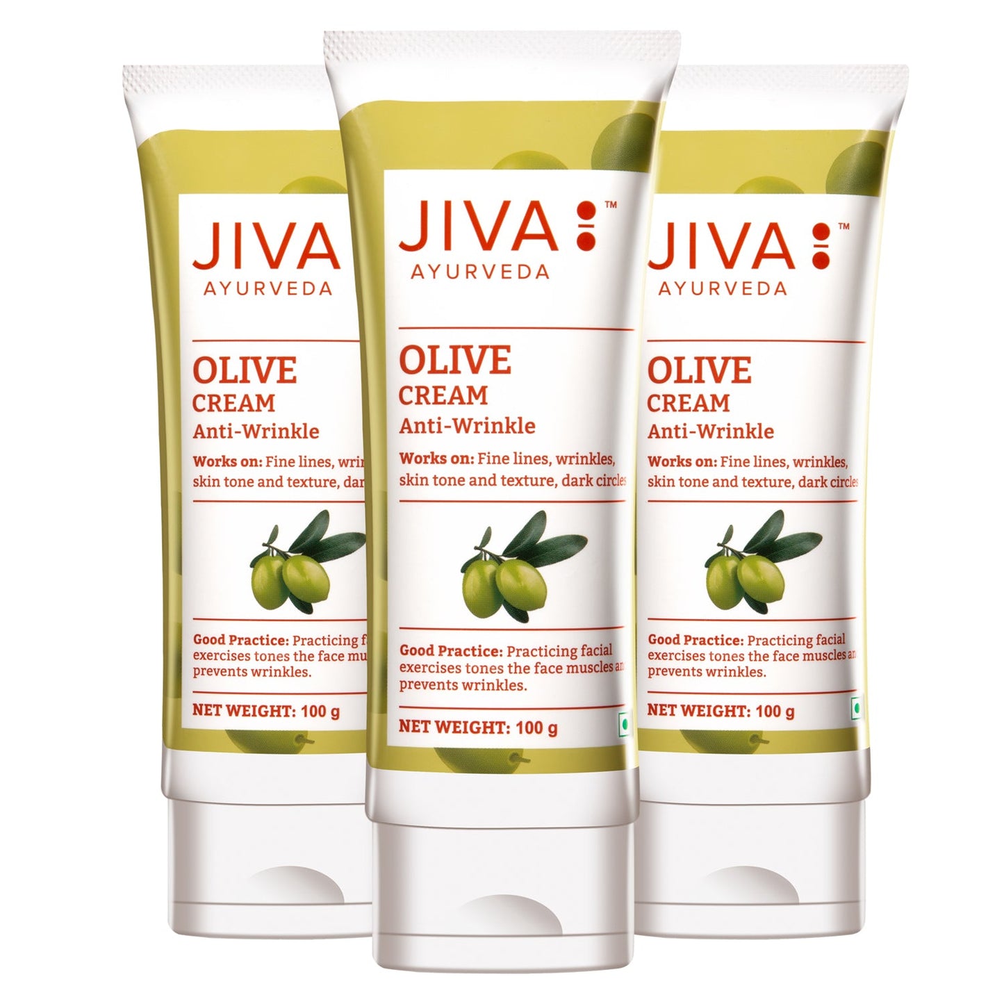 Olive Cream 100gm | Prevents Pimples, Acne, Wrinkles, & Dullness