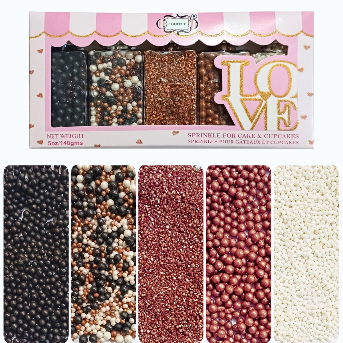 Confect Disco Ball Mashup Sprinkles Multipack 15