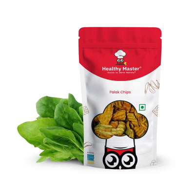 Healthy Master Light & Crispy Palak Chips | Spinach Chips