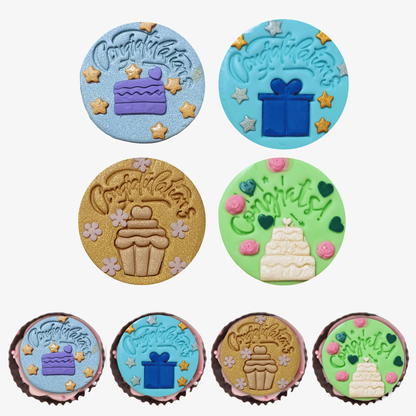 Confect Congrats & Congratulations | Edible Celebration Topper