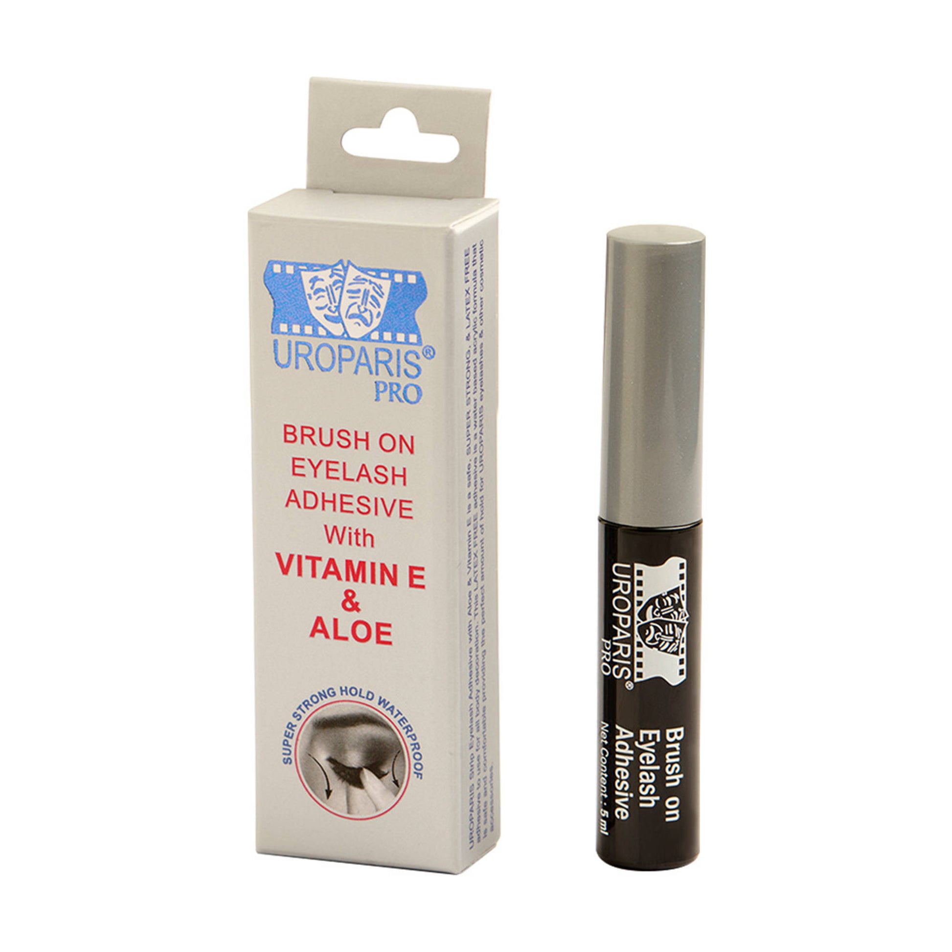 Uroparis Pro Eyelash Adhesive Vitamin E & Aloe - Dark