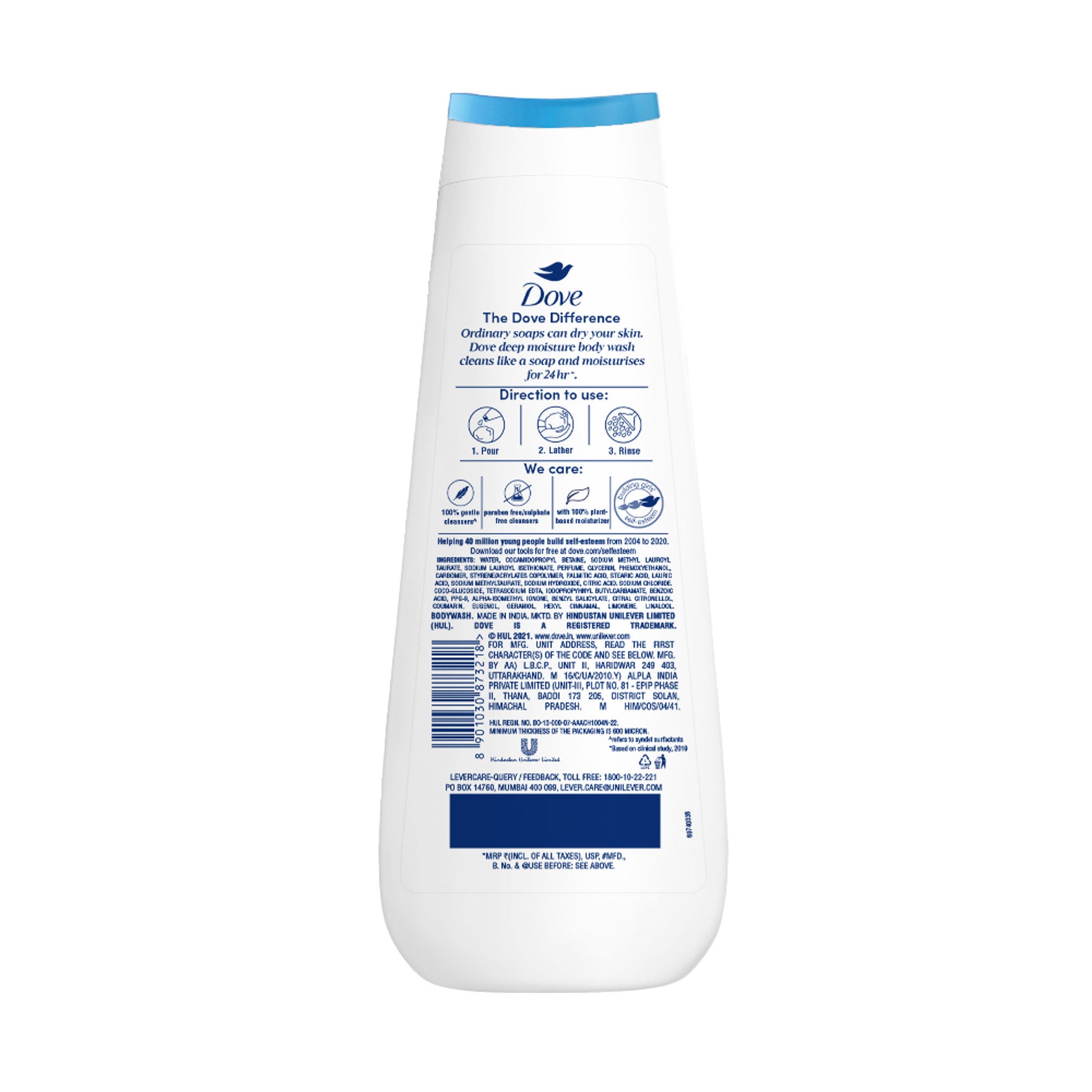 Dove Gentle Exfoliating Beads Body Wash For Softer Smoother Skin
