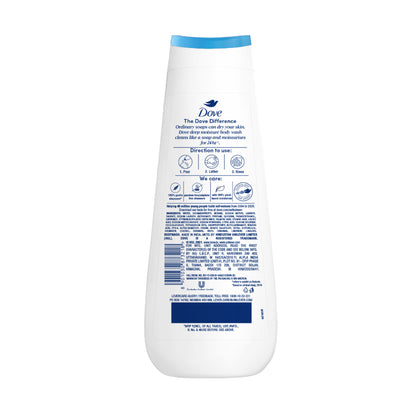 Dove Gentle Exfoliating Beads Body Wash For Softer Smoother Skin