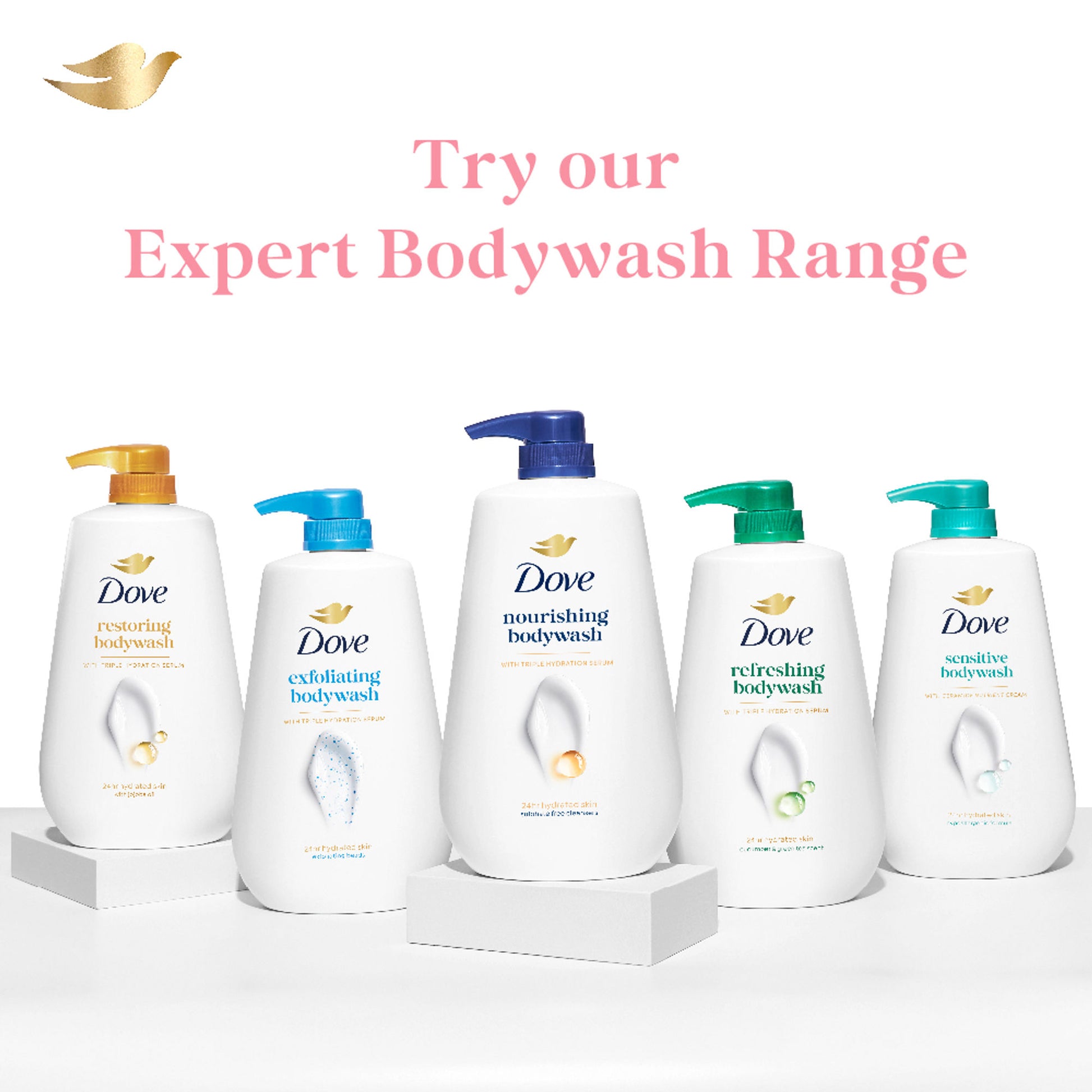 Dove Revitalizing Body Wash With Scented Peach And Vitamin C