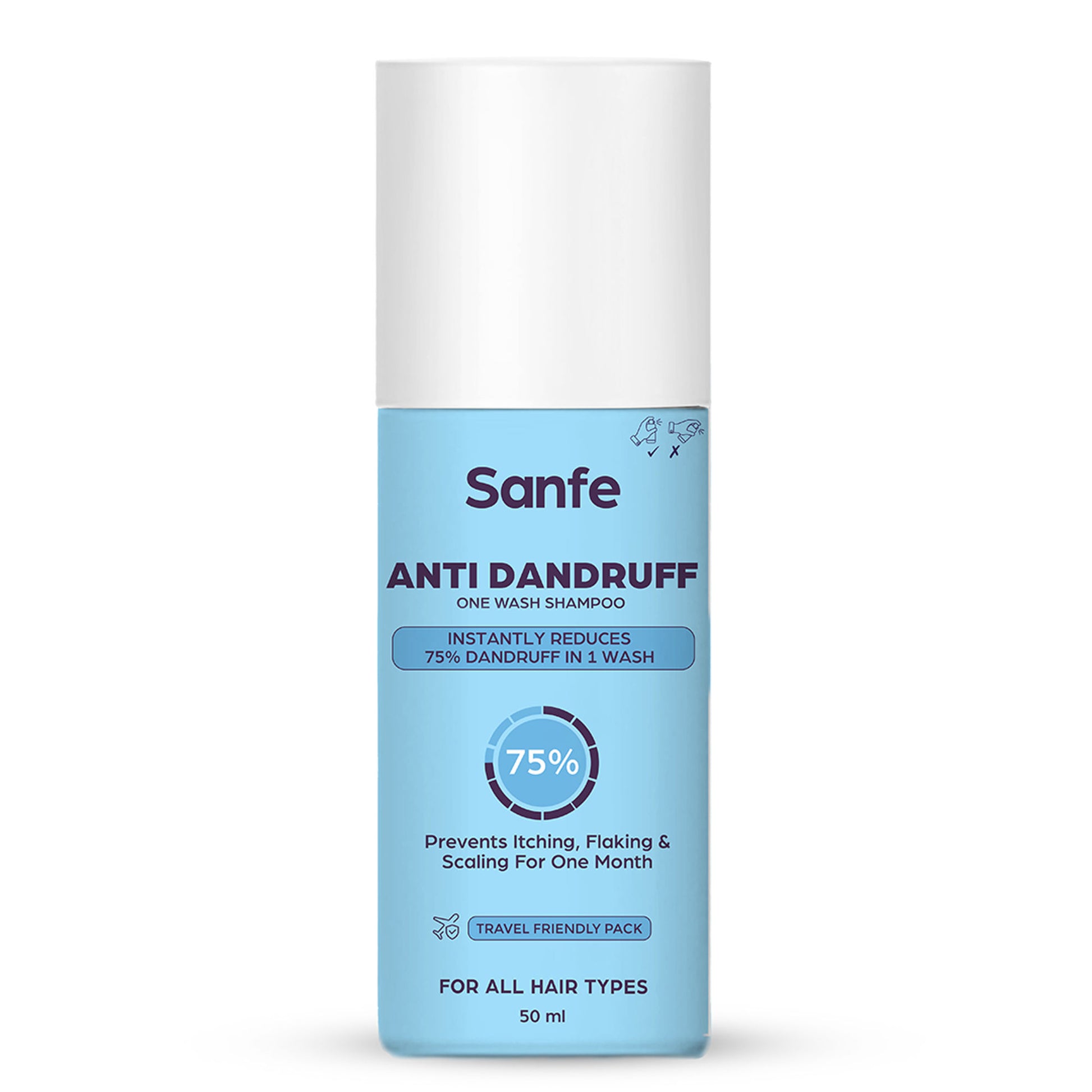 Sanfe Anti Dandruff One Wash Shampoo