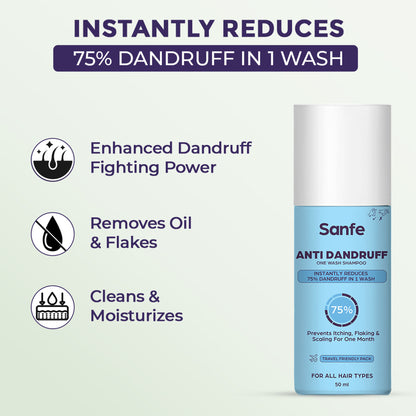 Sanfe Anti Dandruff One Wash Shampoo