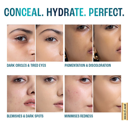 Lakme 9 To 5 Hya Matte Liquid Concealer - Ivory