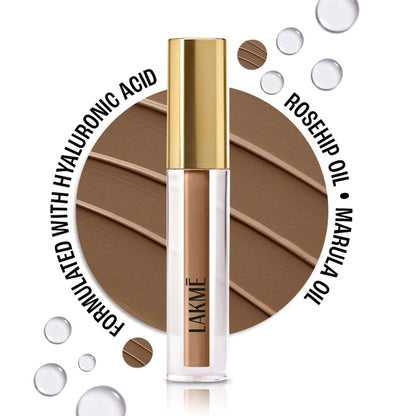Lakme 9 To 5 Hya Matte Liquid Concealer - Walnut
