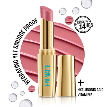 Lakme 9 To 5 Hya Matte Lipstick - Blush Business