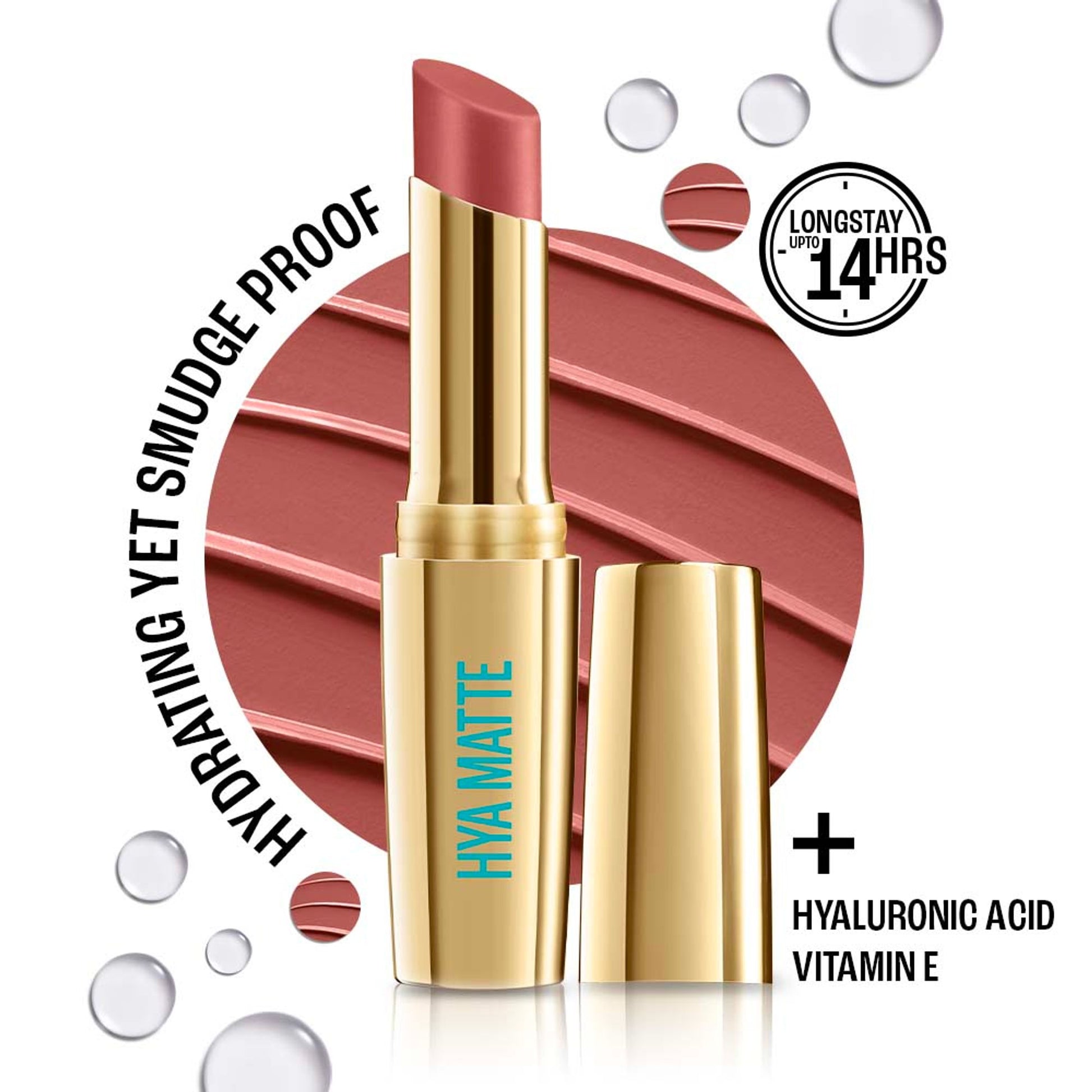 Lakme 9 To 5 Hya Matte Lipstick - Reliable Red