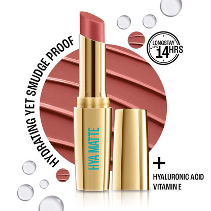Lakme 9 To 5 Hya Matte Lipstick - Reliable Red