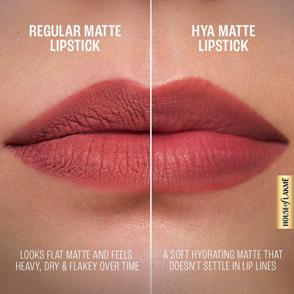 Lakme 9 To 5 Hya Matte Lipstick - Reliable Red