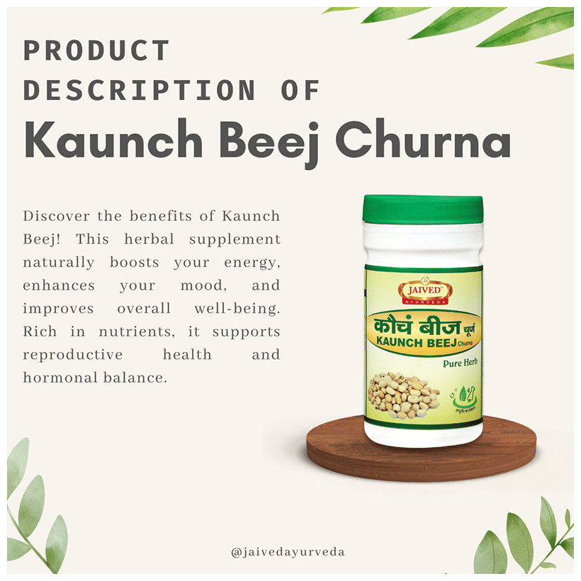 Jaived Ayurveda Konch Beej Churna