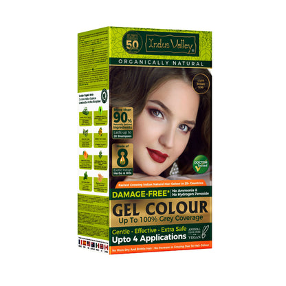 Indus Valley Organically Natural Hair Color - Light Brown