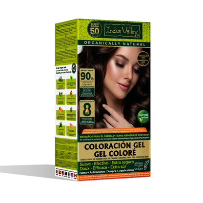 Indus Valley Organically Natural Hair Color - Copper Mahogany