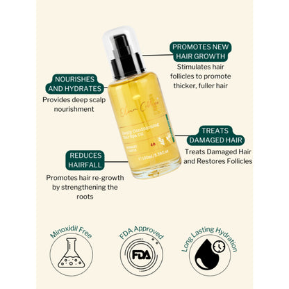 Oleum Cottage Deeply Conditioning Hair Spa Oil For Hair Fall, Alopecia & Balding