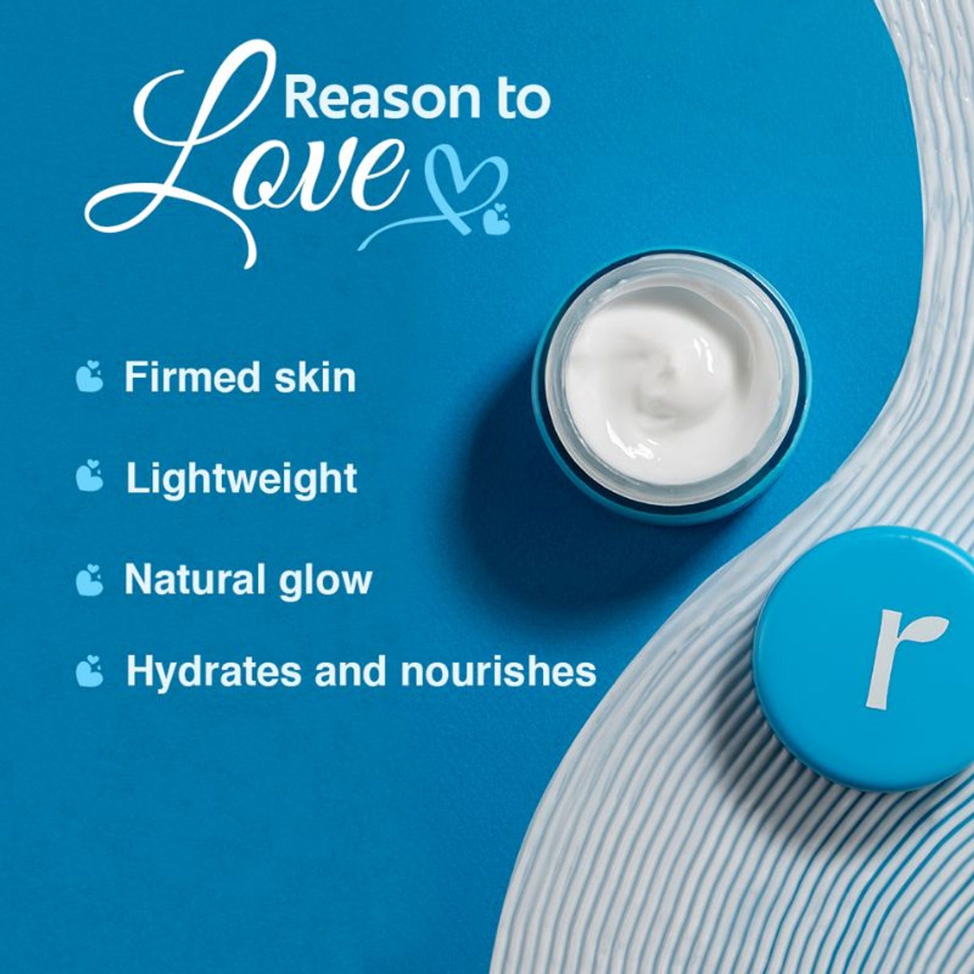Rivona Naturals 2% Hyaluronic Acid Face Moisturizing Cream For Intense Hydration, All Skin Types
