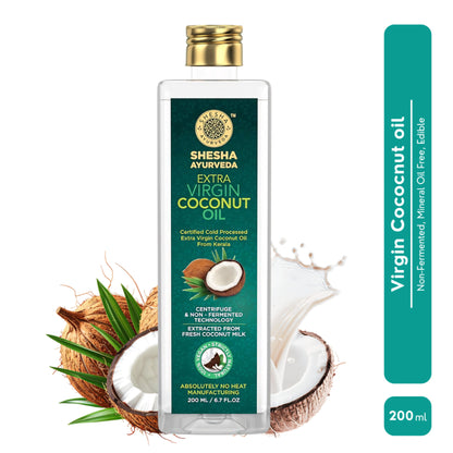 Shesha Ayurveda Extra Virgin Coconut Oil From Kerala