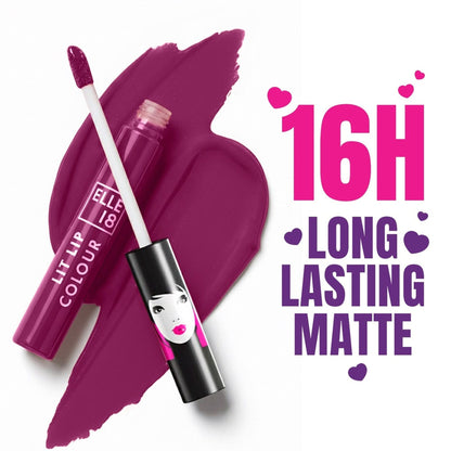 Elle 18 Liquid Lip Color - Lavender Hues