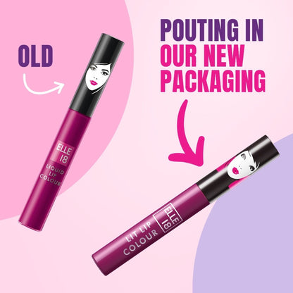 Elle 18 Liquid Lip Color - Lavender Hues