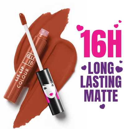 Elle 18 Liquid Lip Color - Tawny Wood