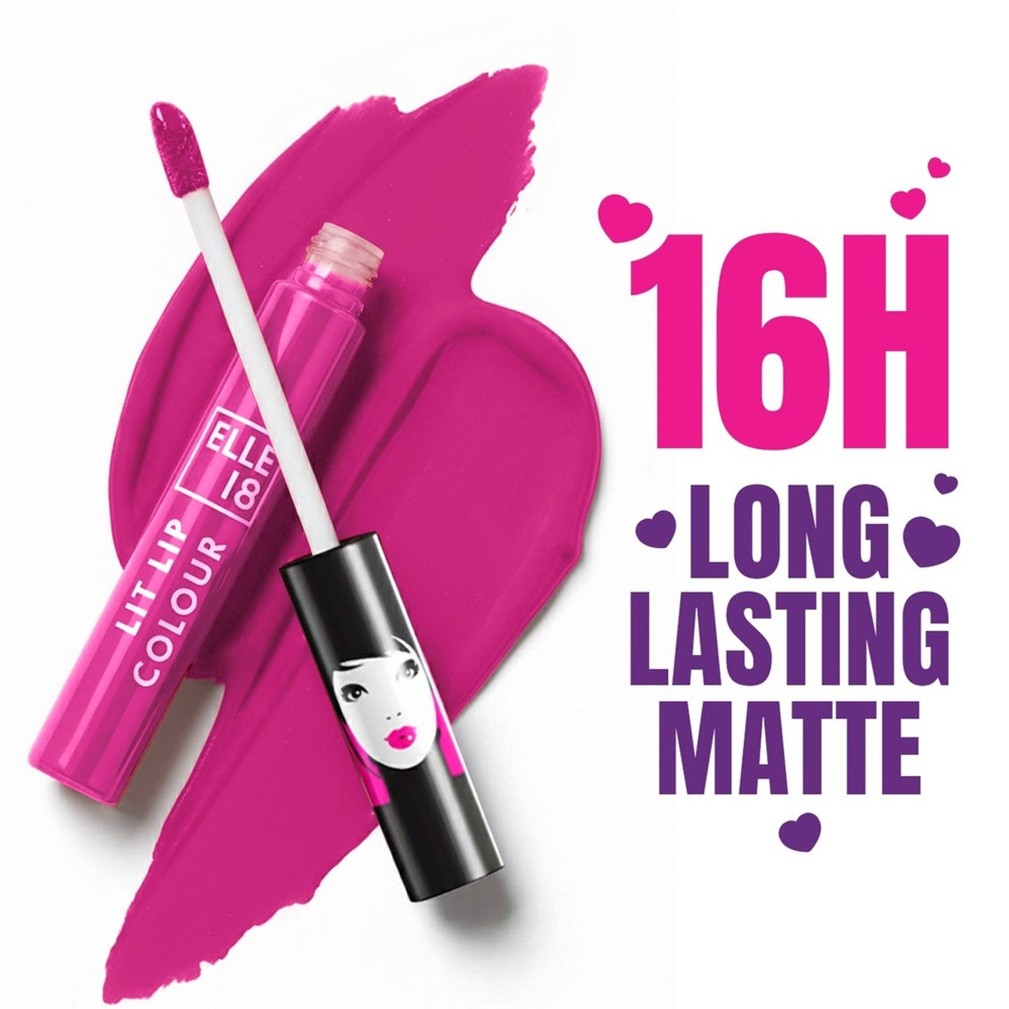 Elle 18 Liquid Lip Color - Pink Pout