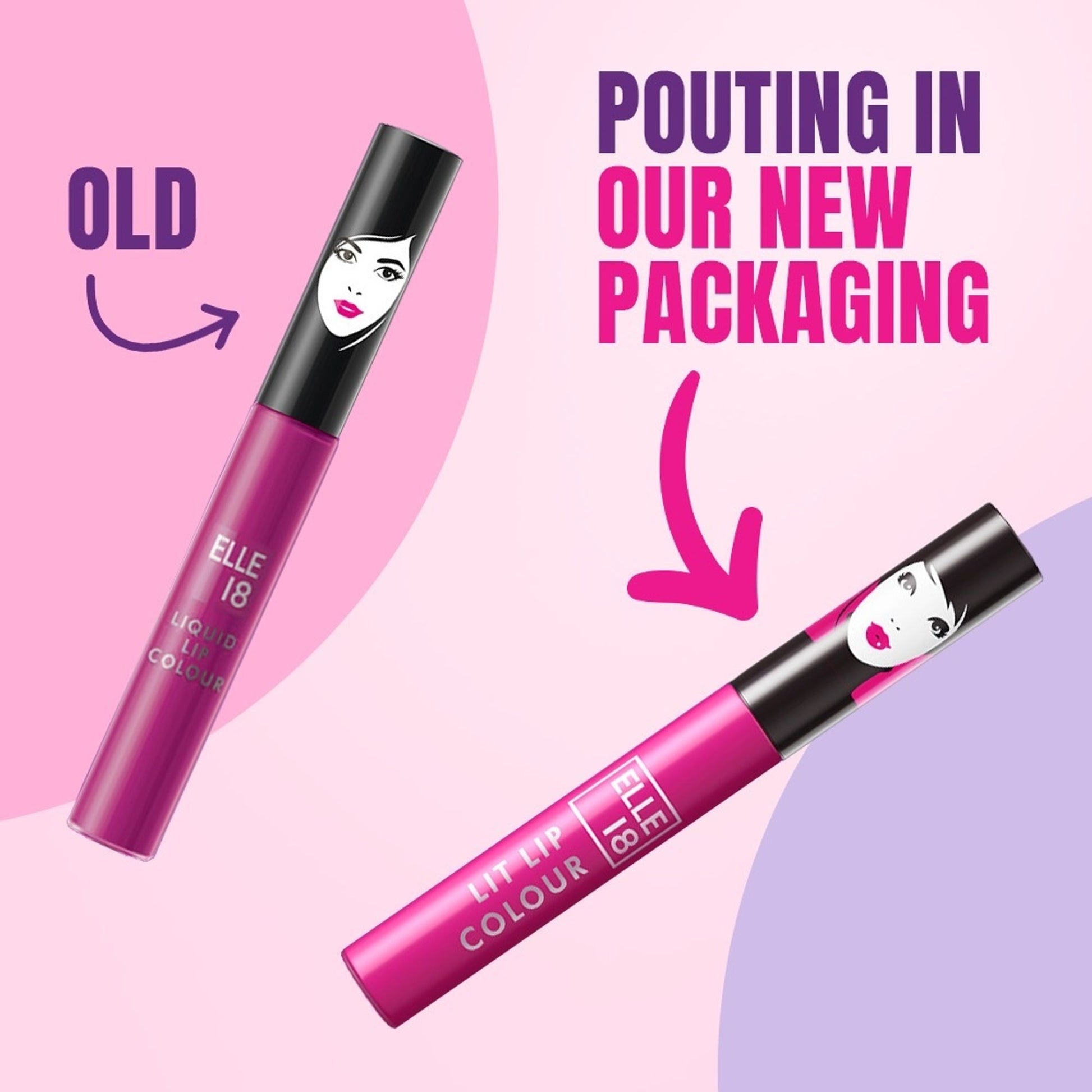 Elle 18 Liquid Lip Color - Pink Pout