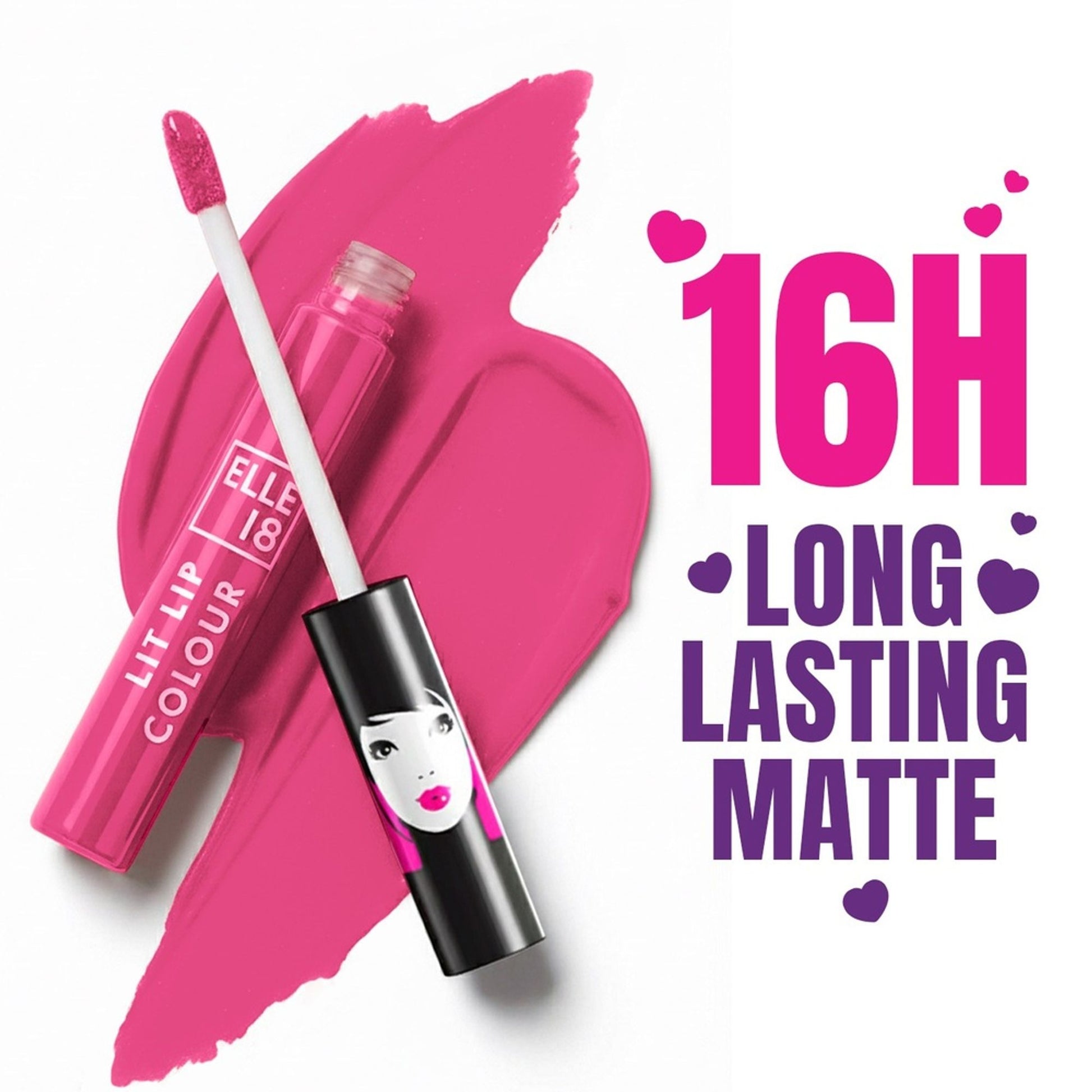 Elle 18 Liquid Lip Color - Pink Candy