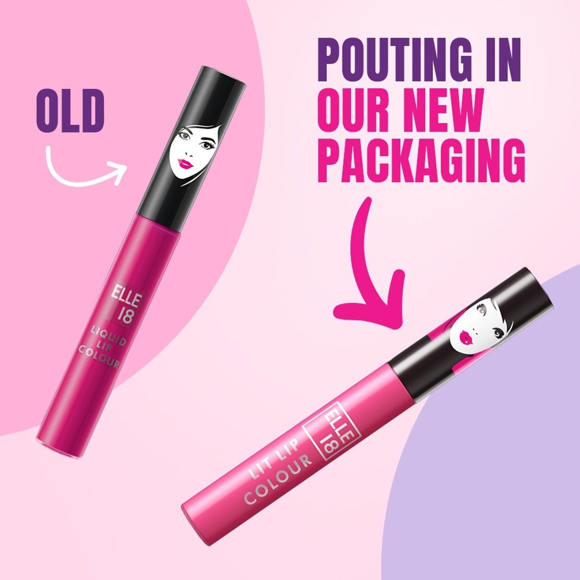 Elle 18 Liquid Lip Color - Pink Candy