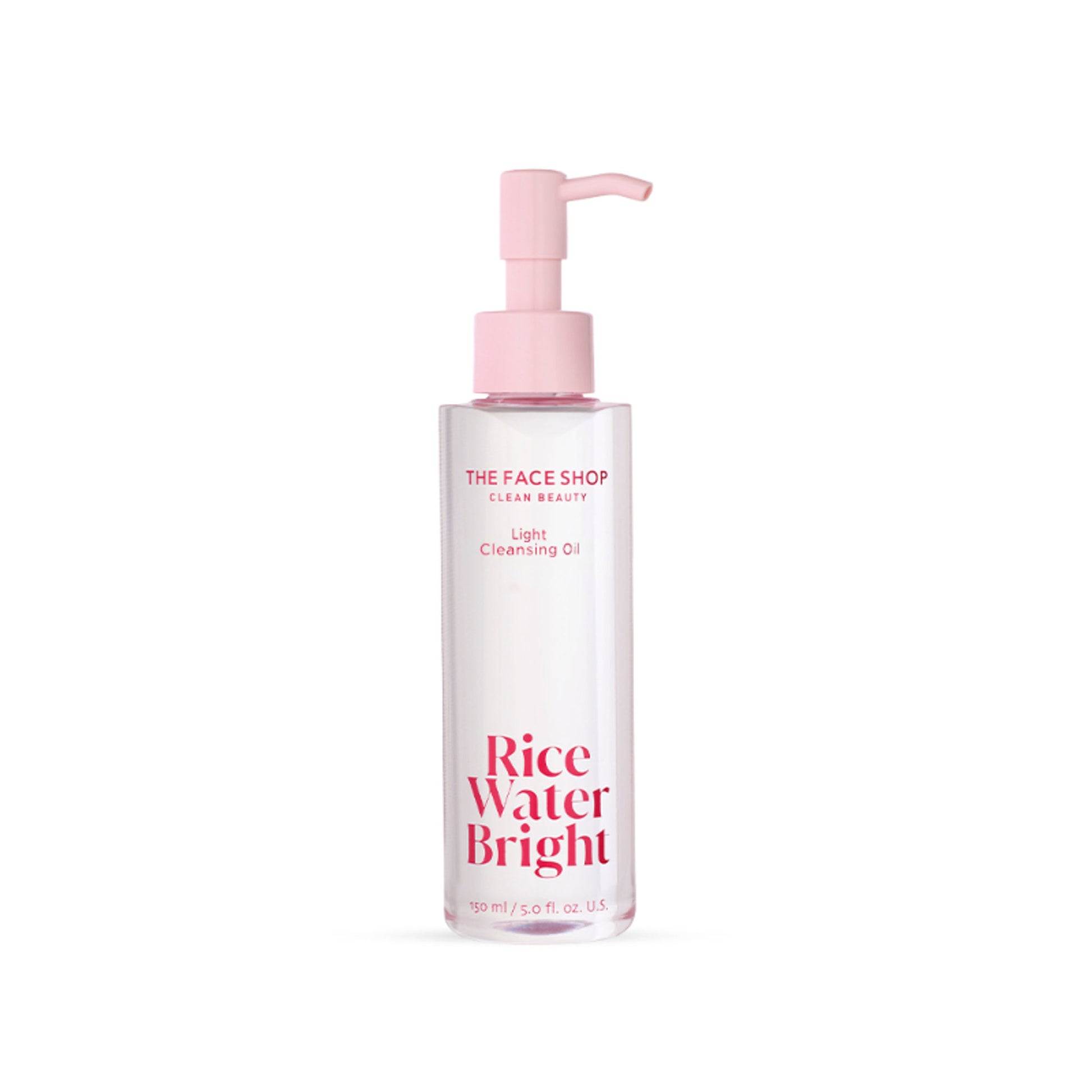 The Face Shop Rice Water Bright Light Cleansing Oil, Makeup Remover On Heavy Makeup & Impurities