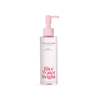 The Face Shop Rice Water Bright Light Cleansing Oil, Makeup Remover On Heavy Makeup & Impurities