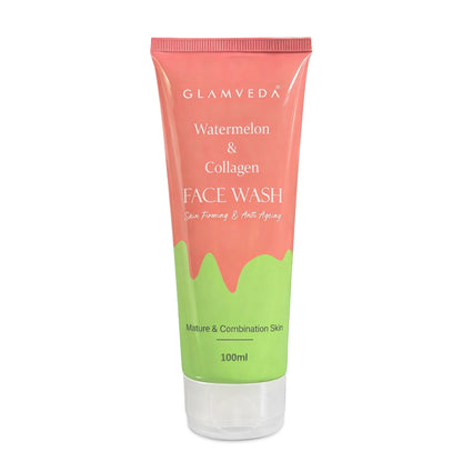 Glamveda Watermelon & Collagen Skin Firming & Anti Aging Face Wash