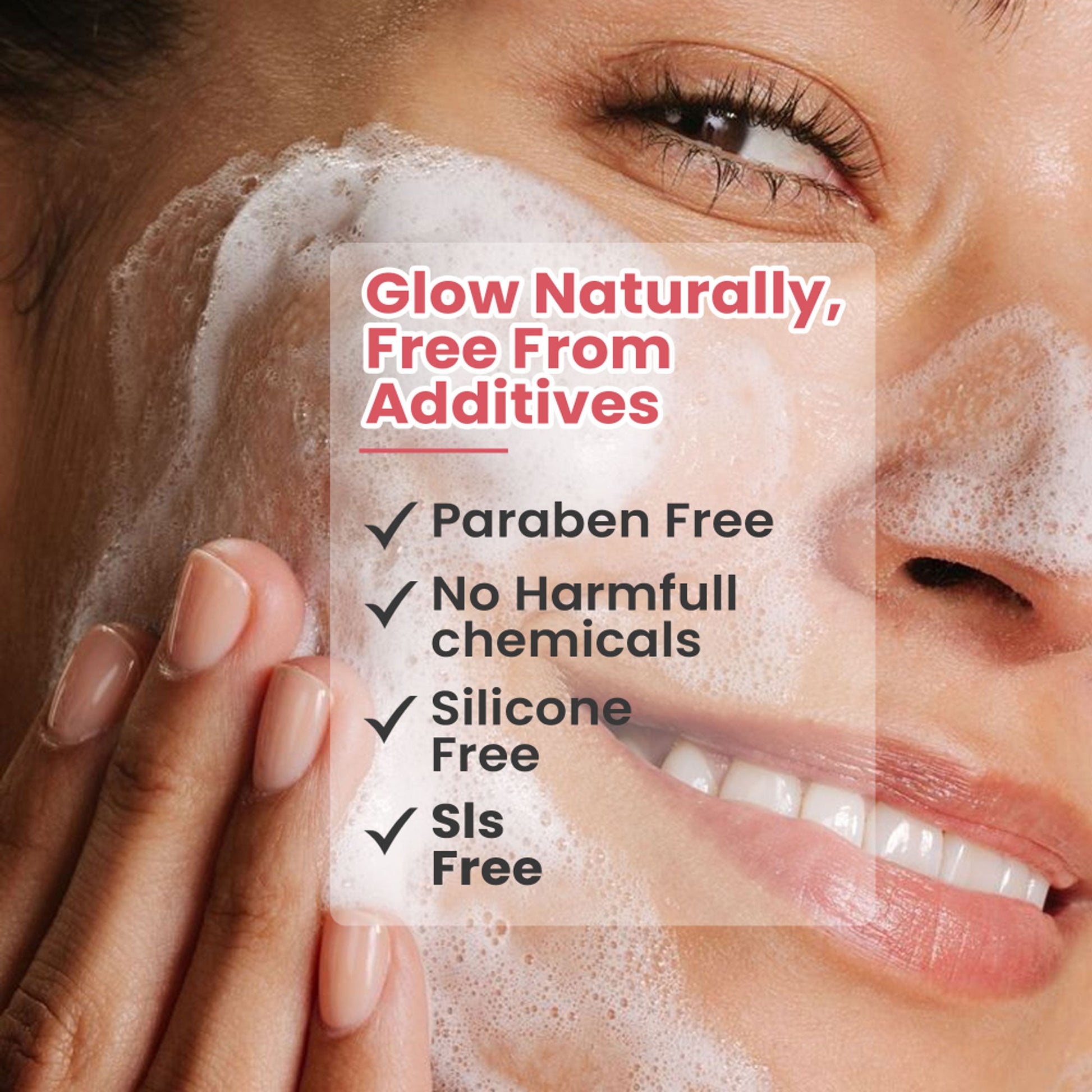 Glamveda Watermelon & Collagen Skin Firming & Anti Aging Face Wash