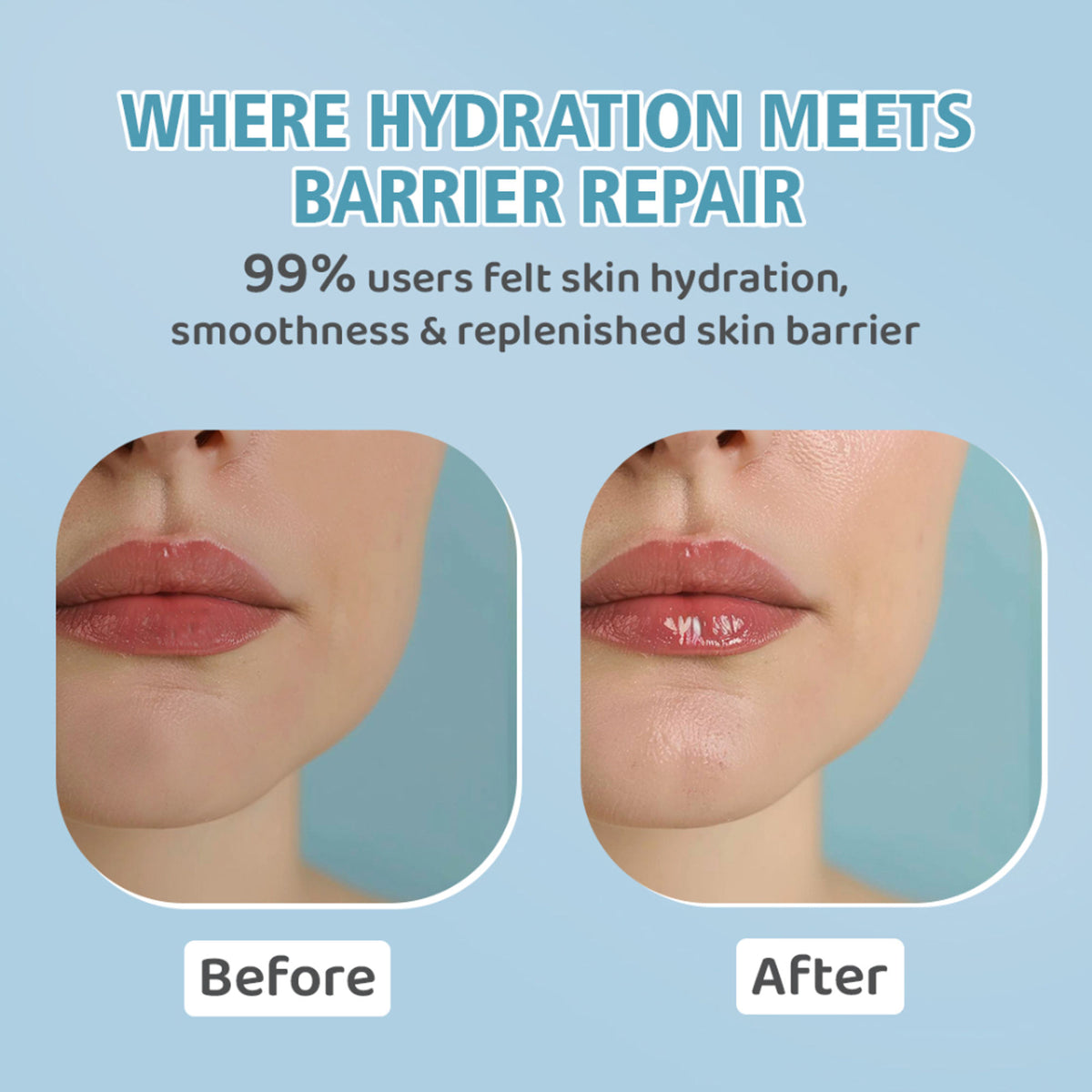 Glamveda Rice Water & Ceramide Glass Skin Brightening Face Wash in a clear pump bottle, with a white and green label.