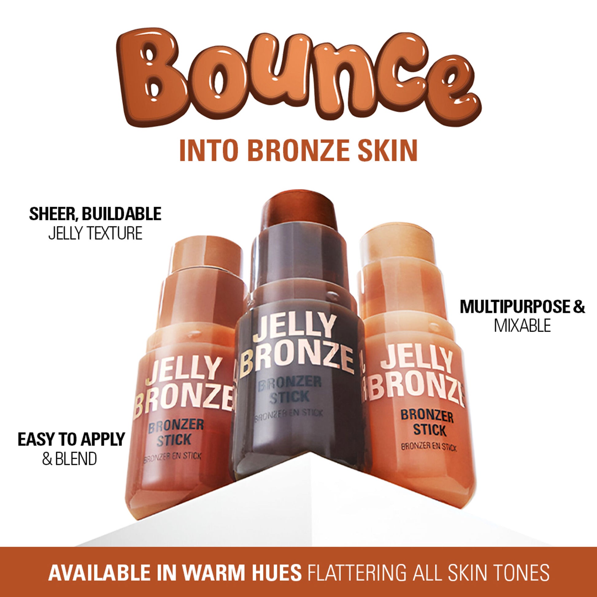 Makeup Revolution Jelly Bronzer Tint - Dark Cocoa