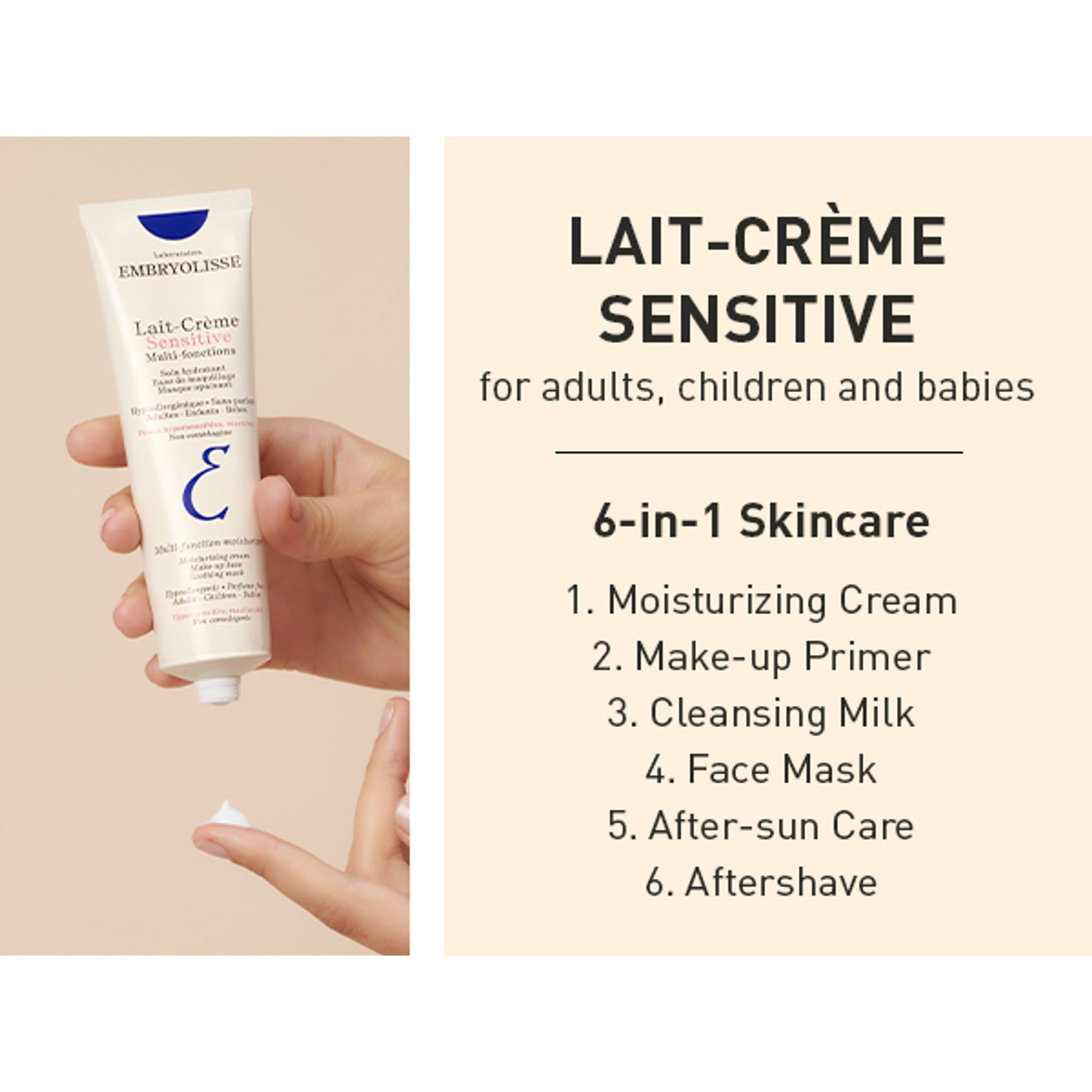Embryolisse Lait Sensitive Moisturizer Cream